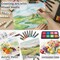 Art Supplies, 175-Pack Deluxe Art Set Drawing Painting Kit with 2 Drawing Pads, Acrylic Paints, Colored Pencils, Crayons, Art Kit in Wooden Case, Gift for Artist, Adults, Teens and Kids